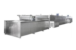 Línea automática de producción de bizcochos