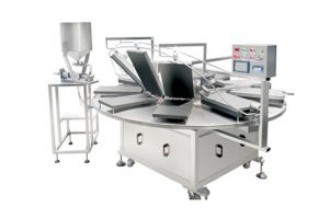 Máquina continua de obleas enrolladas