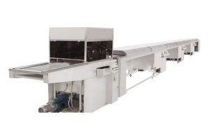 Línea de recubrimiento de chocolate