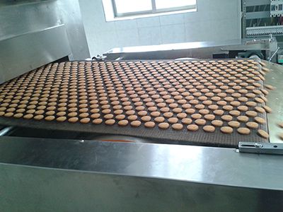 Línea automática de producción de galleta biscuit