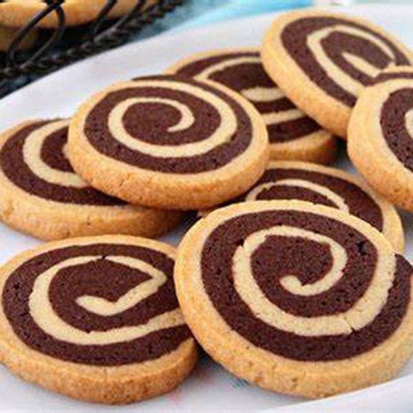 Depositadora de galletas de doble color