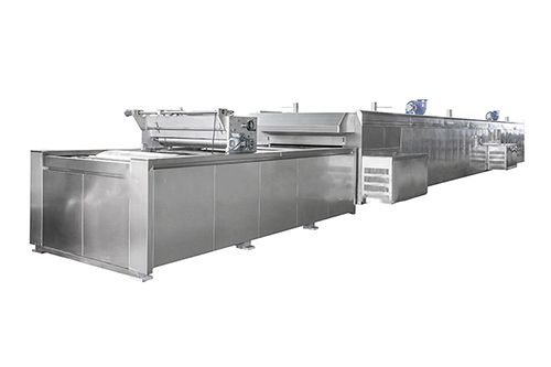 Línea automática de producción de bizcochos