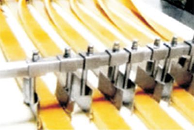 Línea automática de producción de bizcochos