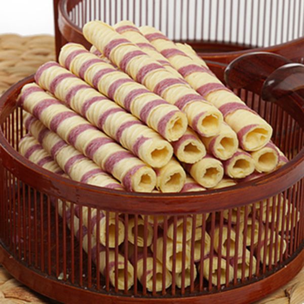 Máquina automática para obleas enrolladas