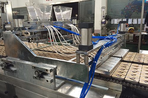 Línea de producción de piruletas