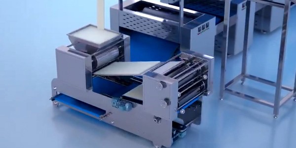 Línea automática de producción de galleta biscuit